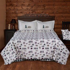 True Grit Northern Exposure Comforter Set Full Size